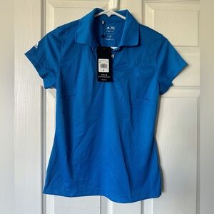 Adidas Blue Polo Shirt Classic Style